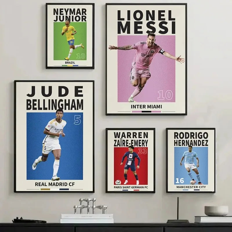 FOOTBALLER POSTERS