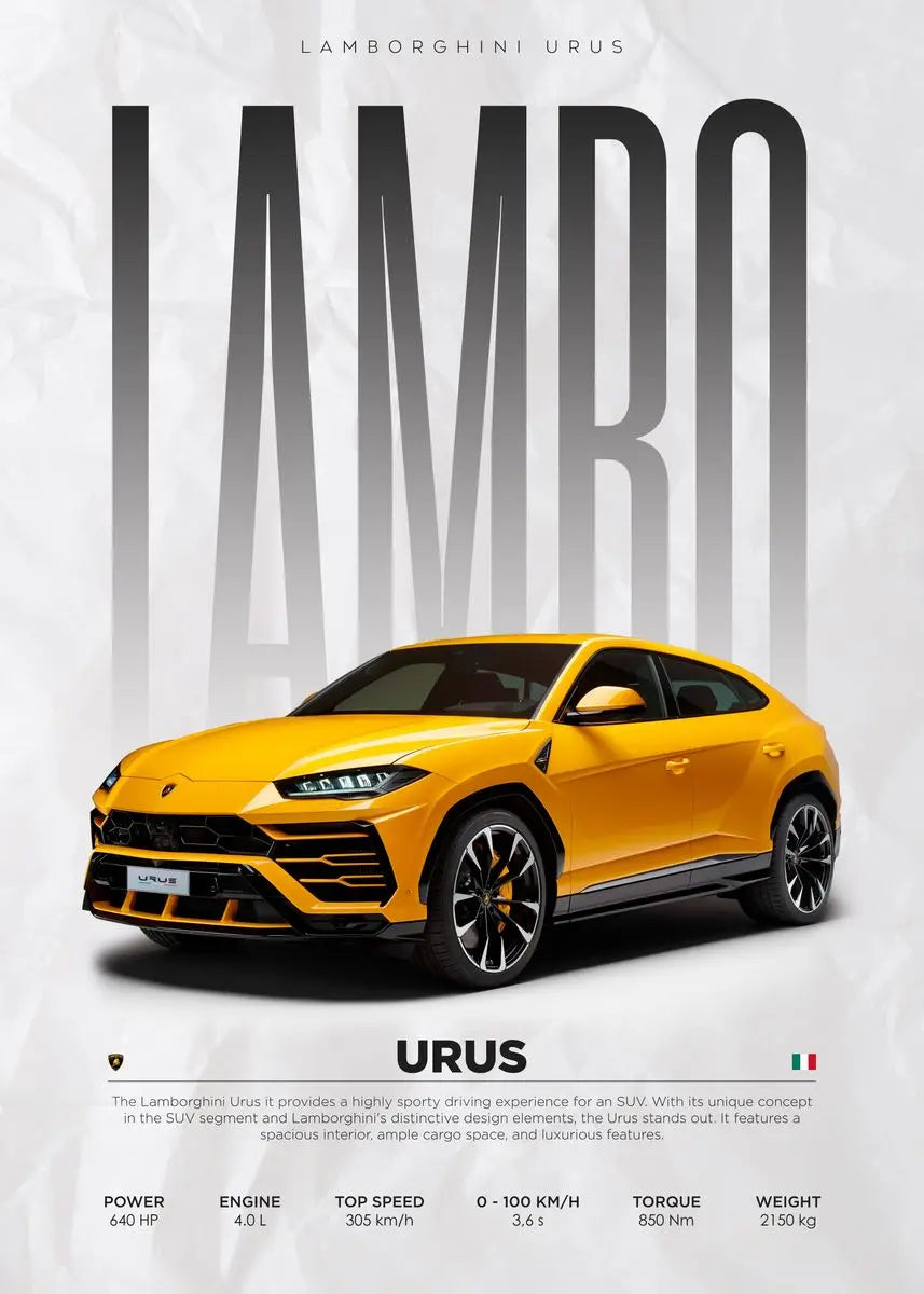 SUPERCAR POSTERS