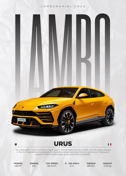 SUPERCAR POSTERS