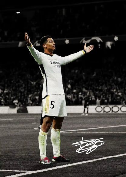 Modern Soccer Sport Player Portrait Posters Print Football Play Picture Canvas Wall Painting Living Room Bedroom Home Decor