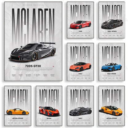 SUPERCAR POSTERS