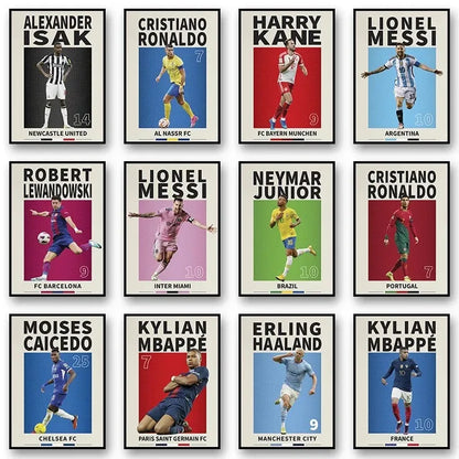 FOOTBALLER POSTERS