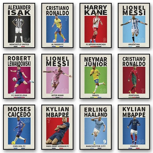 FOOTBALLER POSTERS