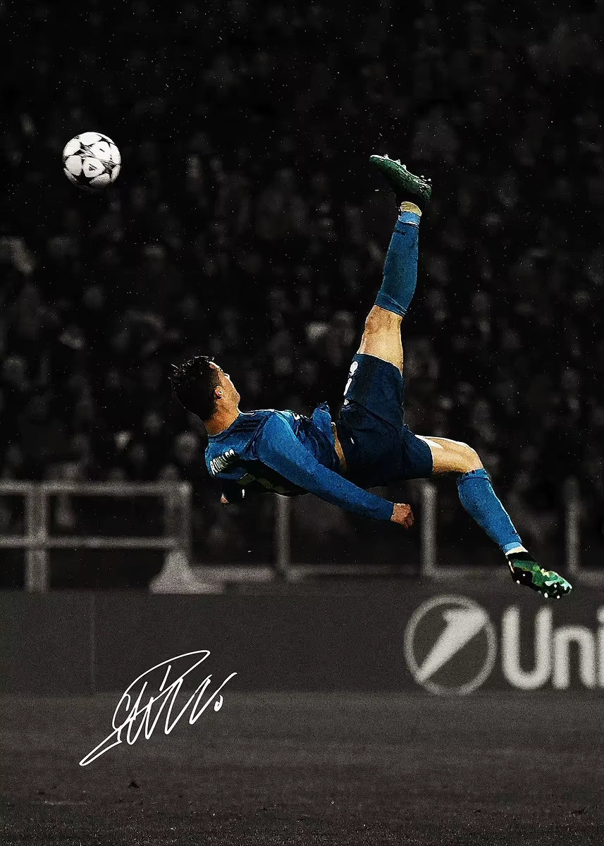 Modern Soccer Sport Player Portrait Posters Print Football Play Picture Canvas Wall Painting Living Room Bedroom Home Decor