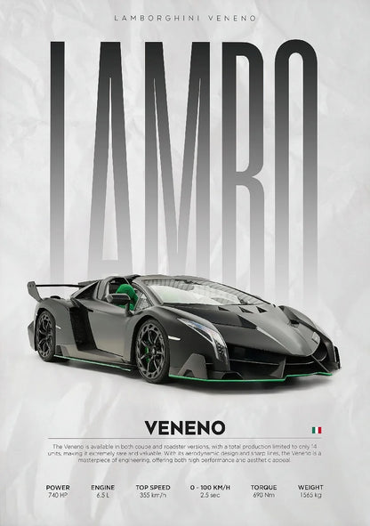SUPERCAR POSTERS